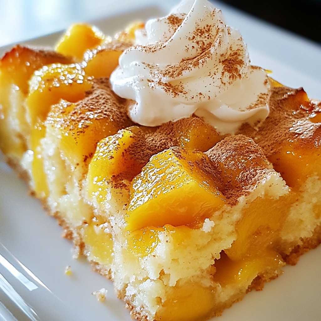 Peach Cobbler Pound Cake Delightful and Easy Recipe