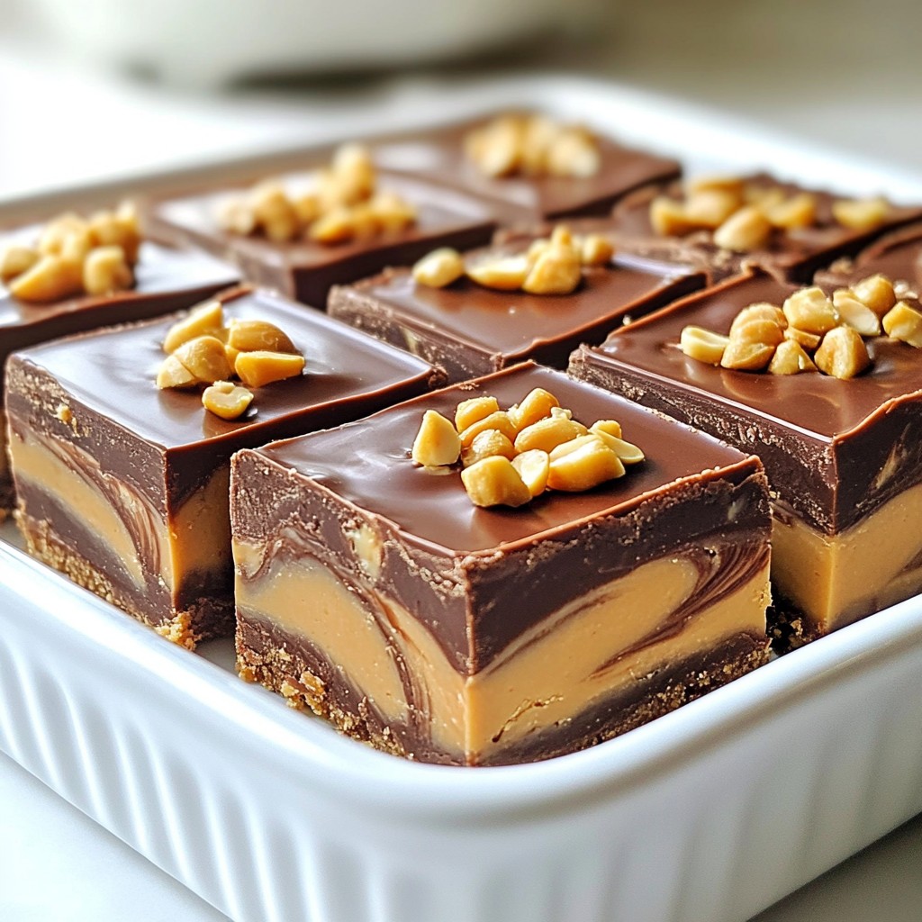 Chocolate Peanut Butter Fudge Easy and Decadent Treat