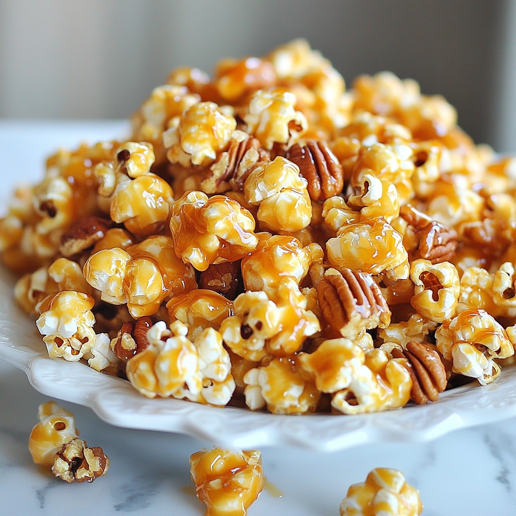 Maple Glazed Caramel Corn Irresistible Snack Recipe