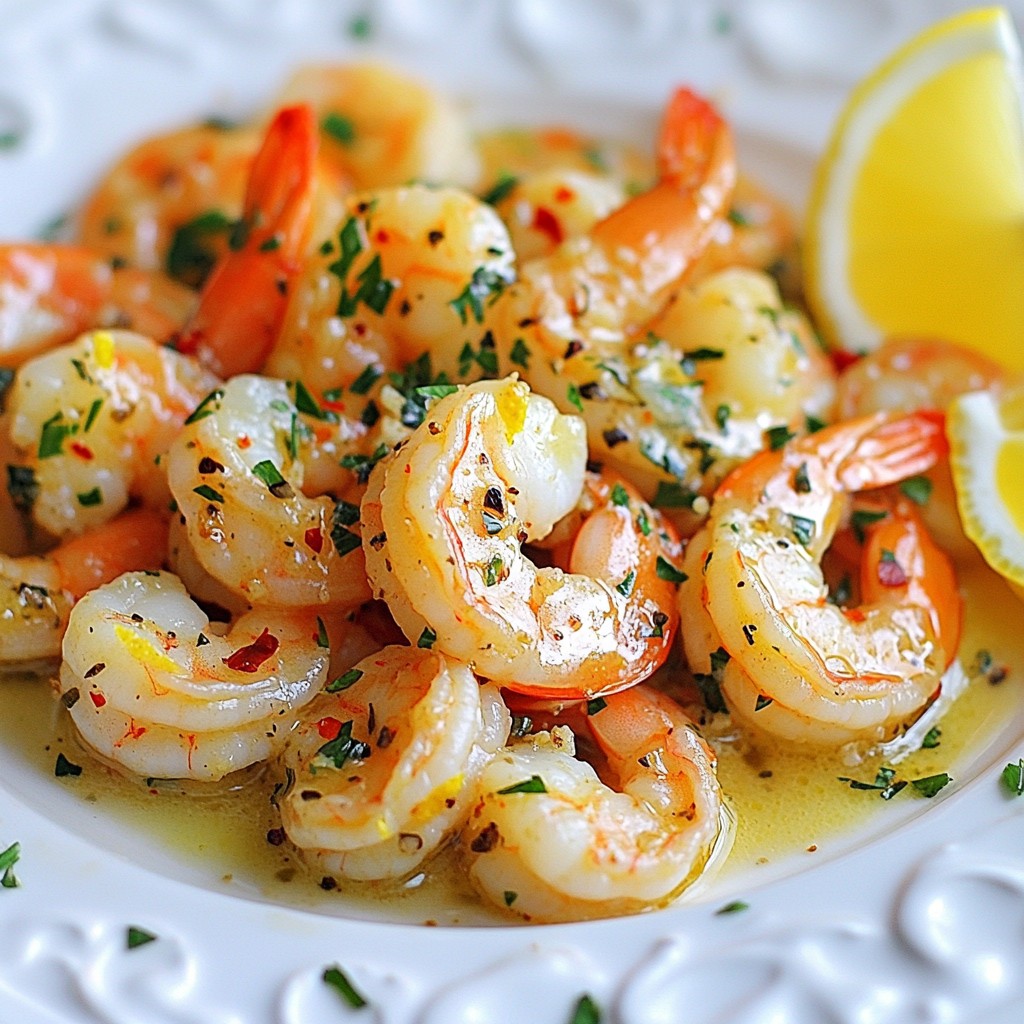 Garlic Butter Shrimp Scampi Quick and Tasty Meal