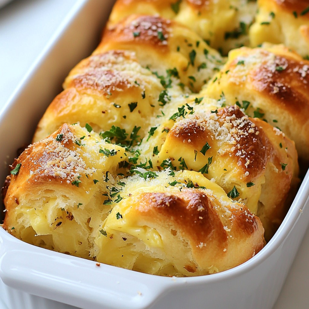Garlic Herb Pull-Apart Bread Simple and Tasty Recipe