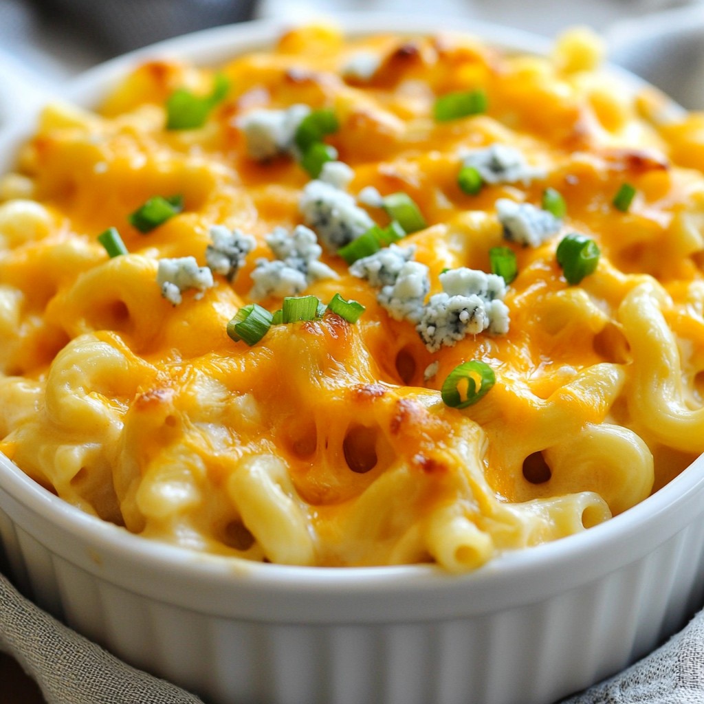 Buffalo Chicken Mac & Cheese Hearty and Flavorful Meal
