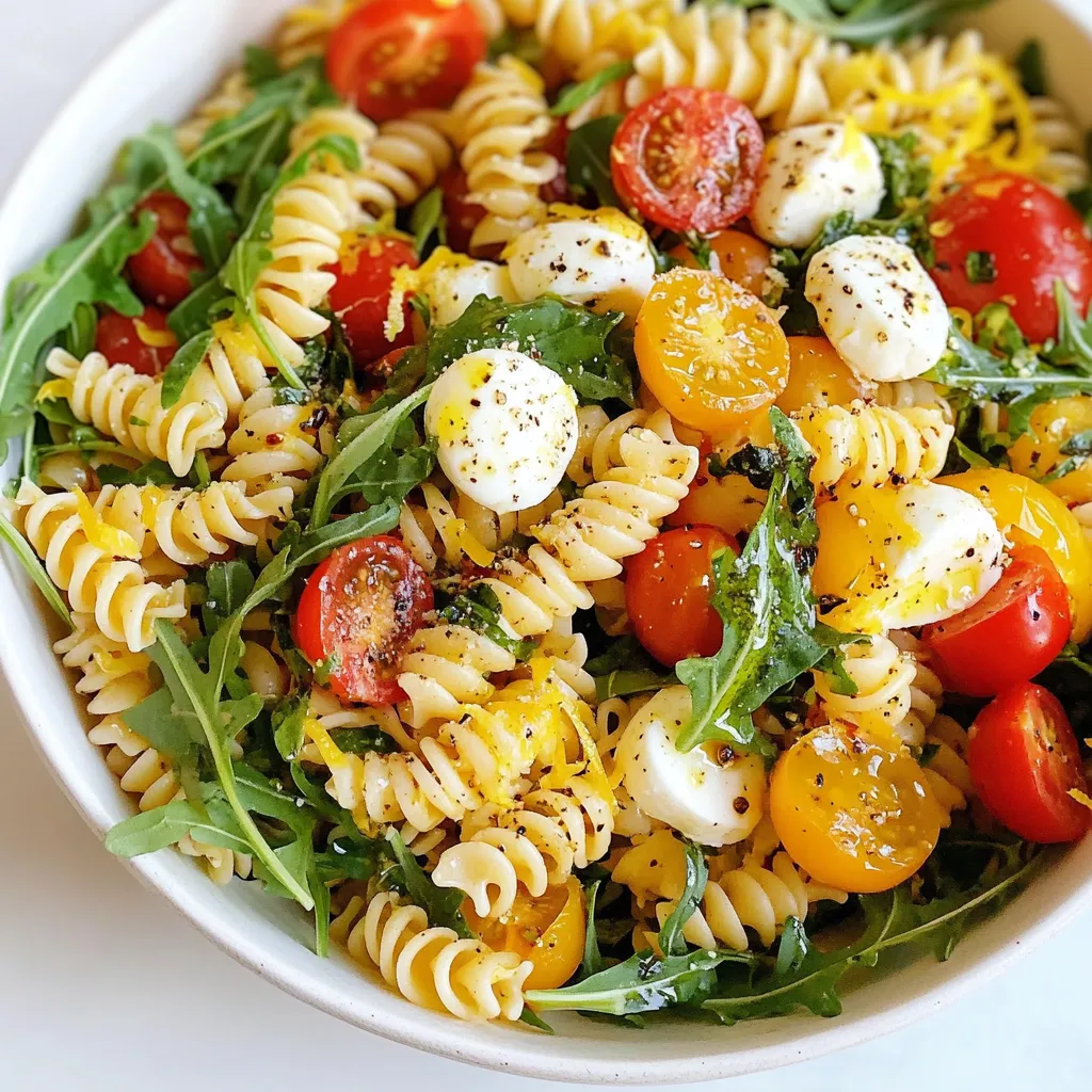 Caprese Pasta Salad Flavorful and Fresh Recipe
