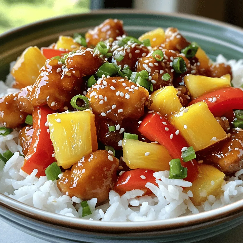Crispy Sweet and Sour Chicken Flavorful Weeknight Meal
